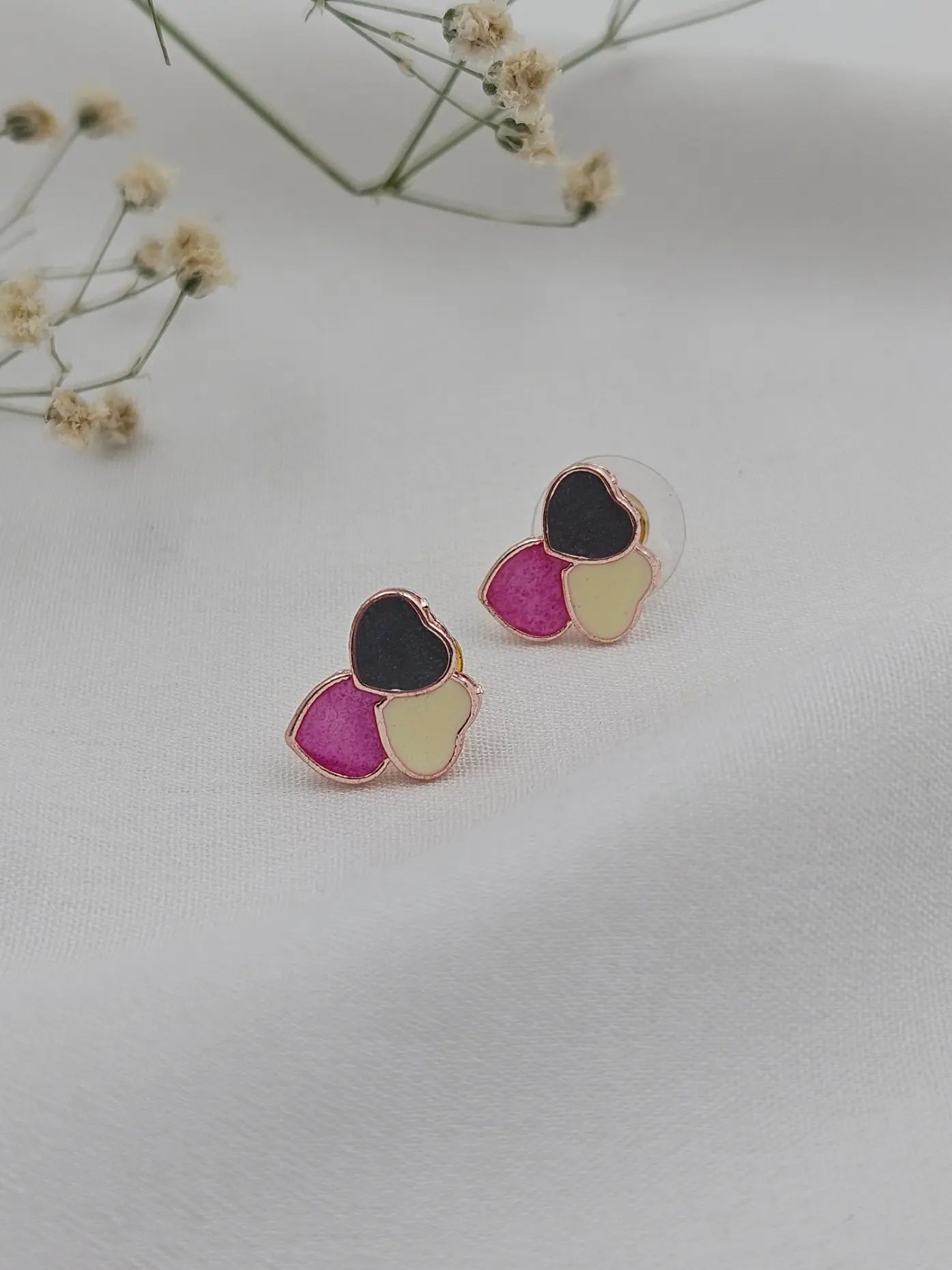 Tri color Hearts Combo 3