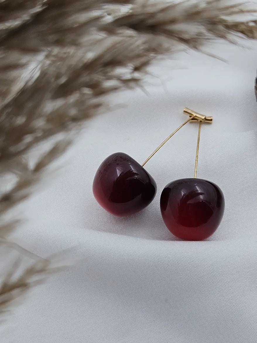 Cherry Premium Western Earrings