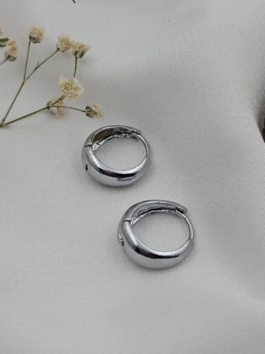 Daily Wear Mini Silver Earrings