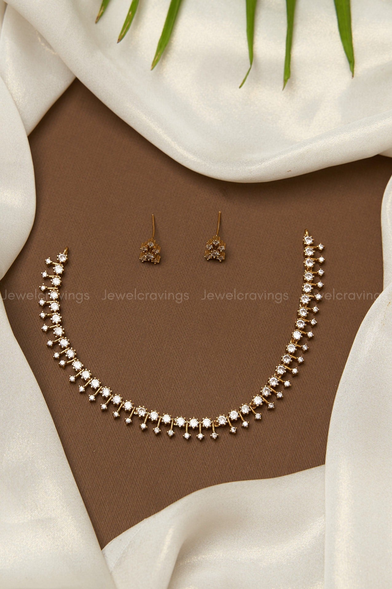Shooting Star Diamond Necklace with Earrings 💫