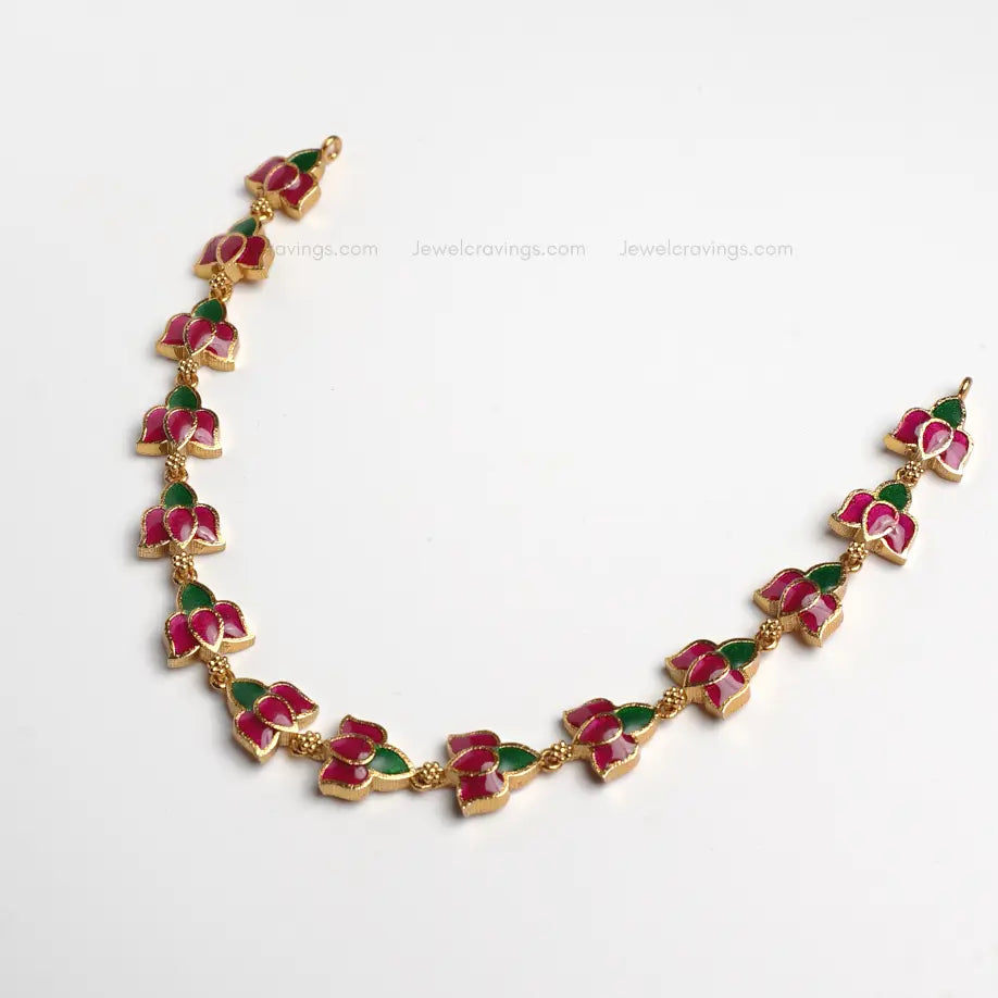 Lotus Elegance Mini Necklace with Earrings
