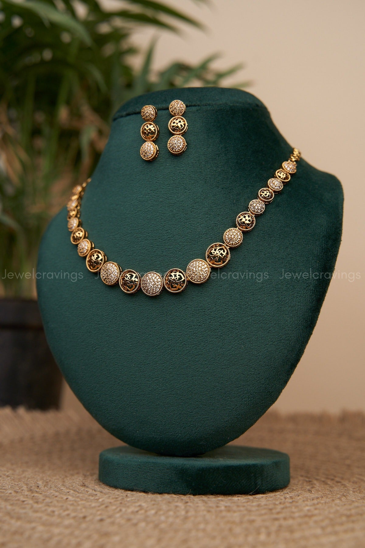 Moonlight Necklace with Earrings