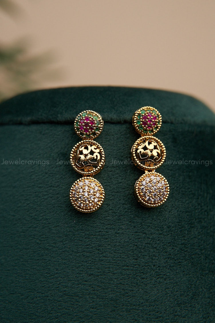 Moonlight Necklace with Earrings