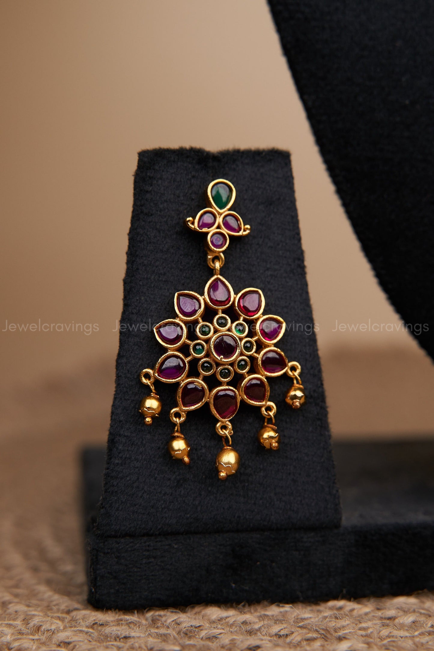 Meenakshi Antique Necklace with Earrings