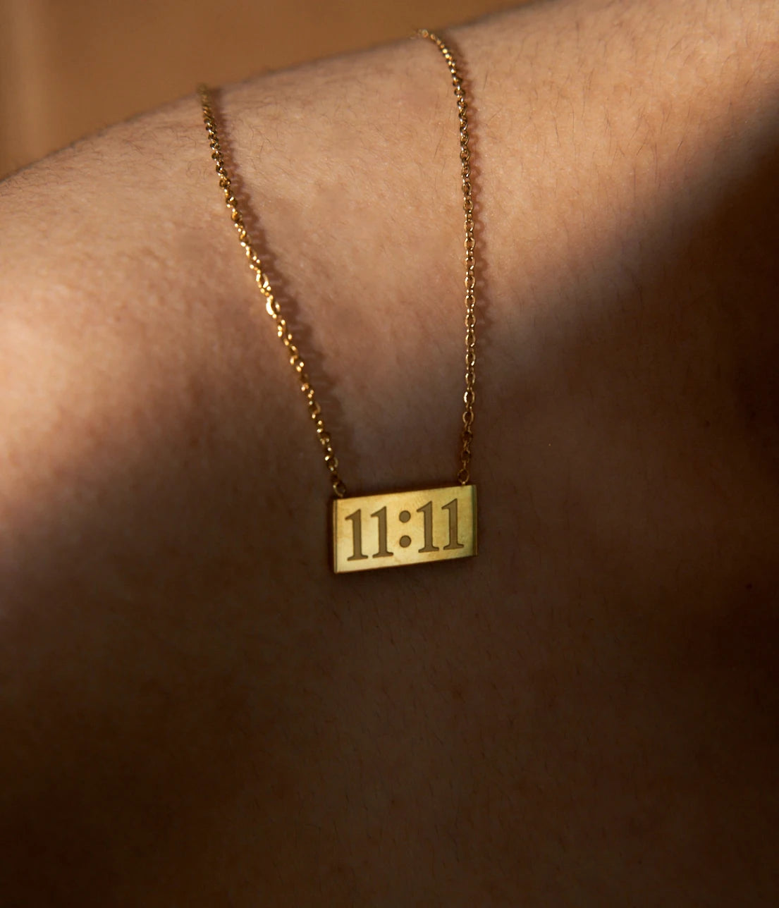 18K GOLD PLATED - ANGEL NUMBER 11 11 WISH NECKLACE