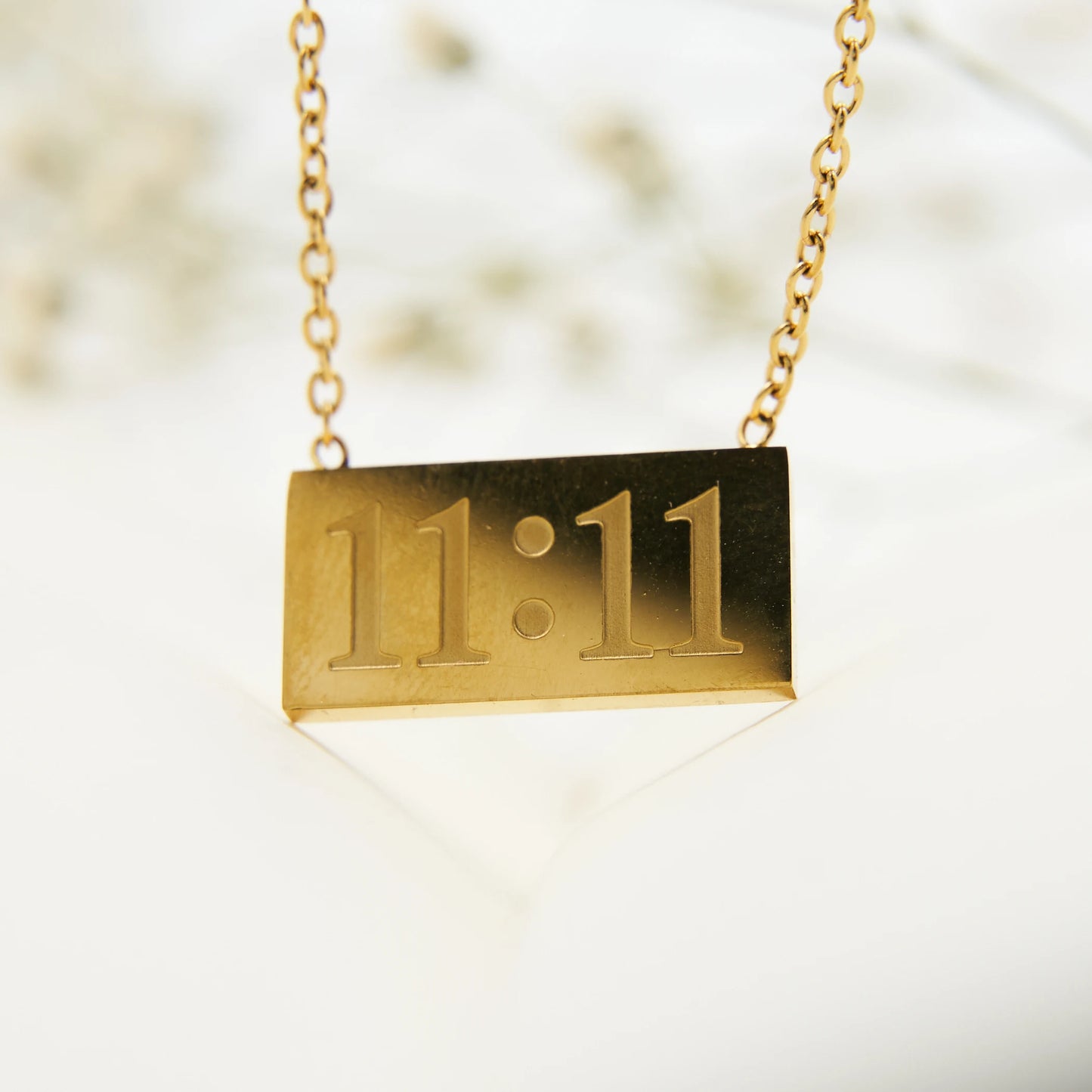 18K GOLD PLATED - ANGEL NUMBER 11 11 WISH NECKLACE