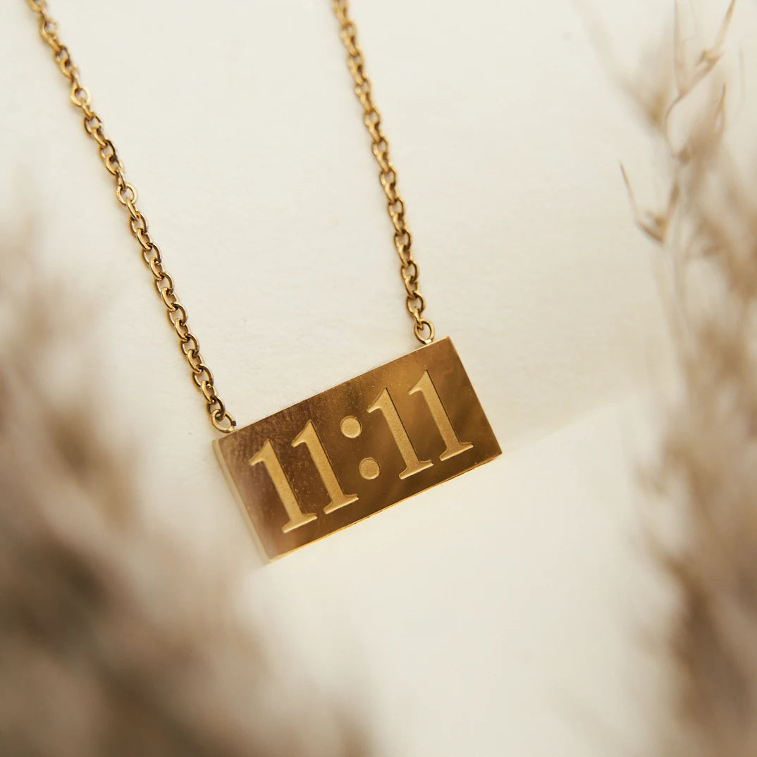 18K GOLD PLATED - ANGEL NUMBER 11 11 WISH NECKLACE