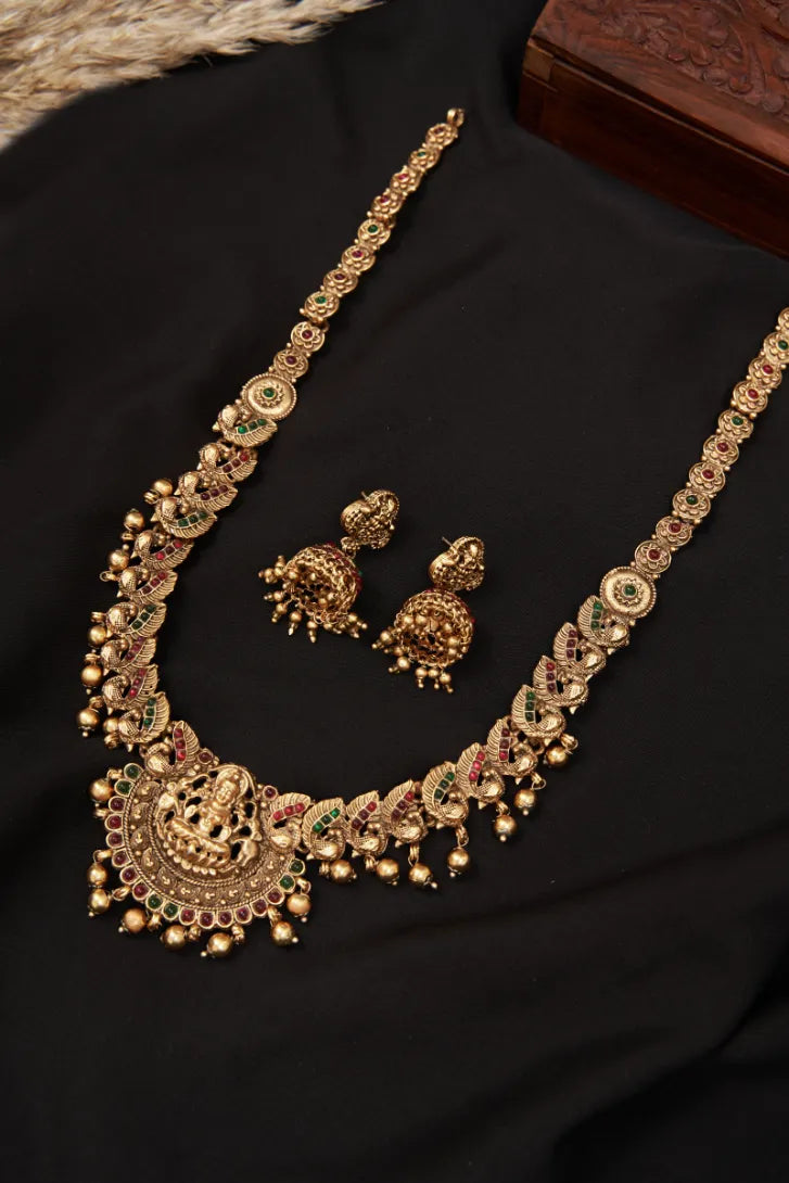 Lakshmi Antique Traditional Haaram Set