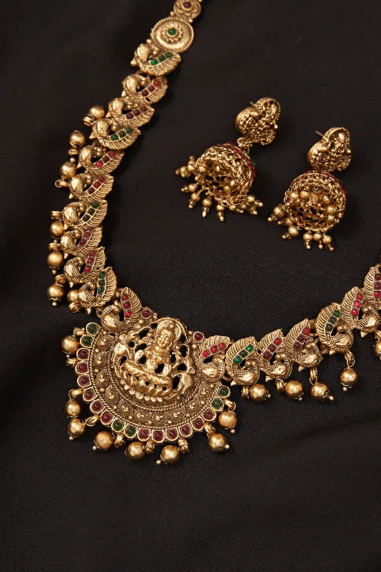 Lakshmi Antique Traditional Haaram Set