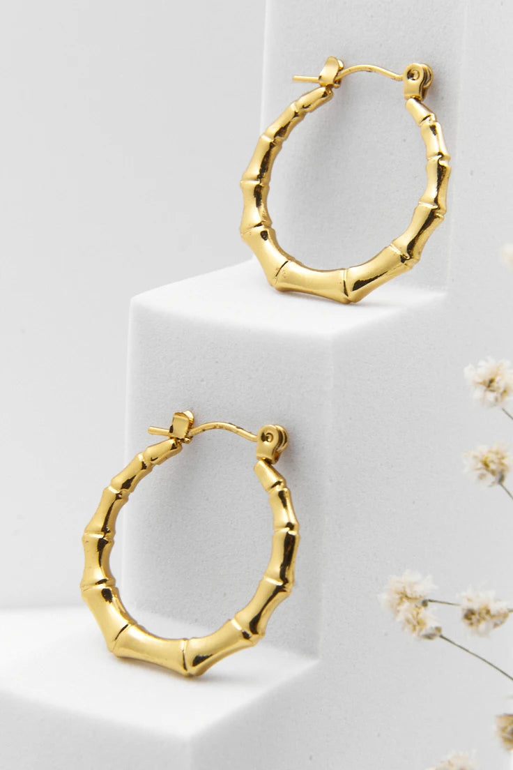 Circle Bamboo hoops