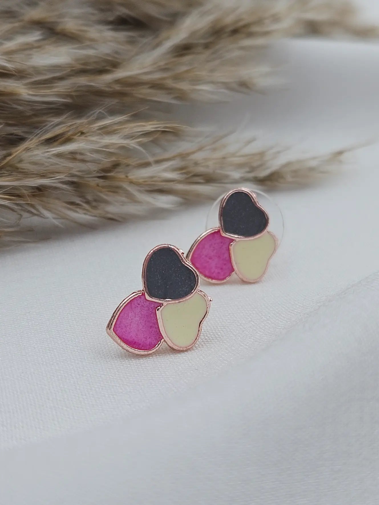 Tri color Hearts Combo 3