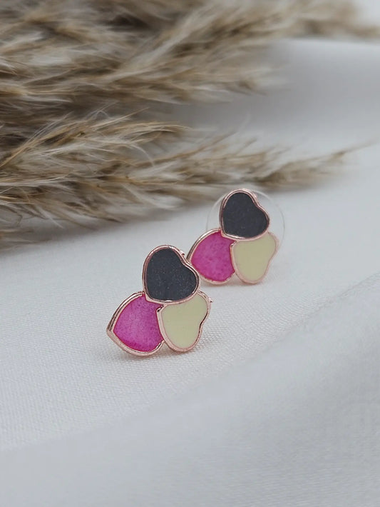 Tri color Hearts Combo 3