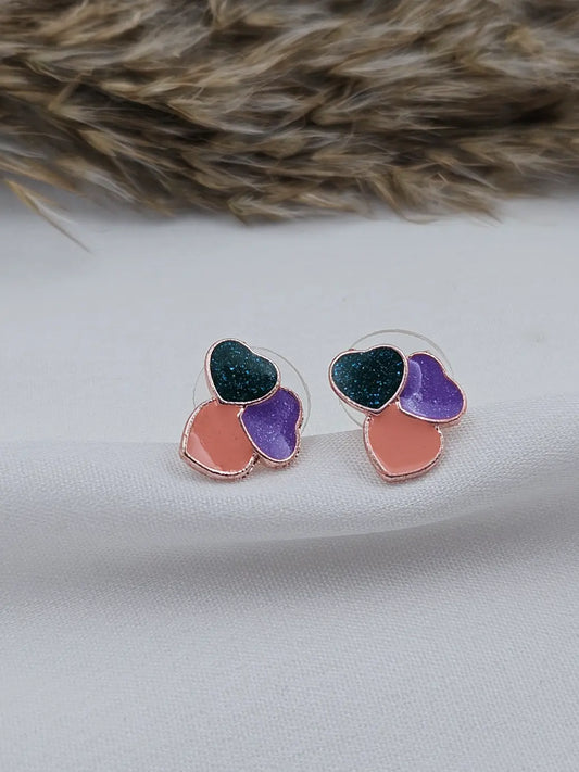 Tri colors Heart Combo 4