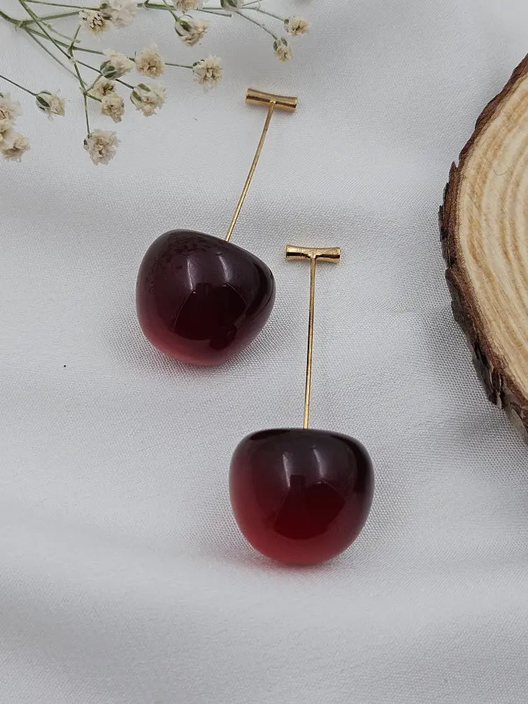 Cherry Premium Western Earrings