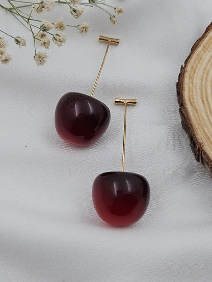 Cherry Premium Western Earrings