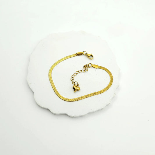 Snake chain bracelet