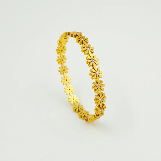 Mini flower baby bangle bracelet(mini)