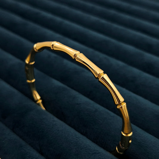Bamboo kada bangle bracelet