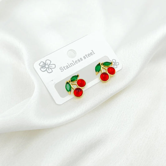 Cherry earrings