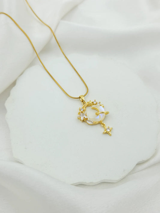 Moon Necklace for Selenophiles