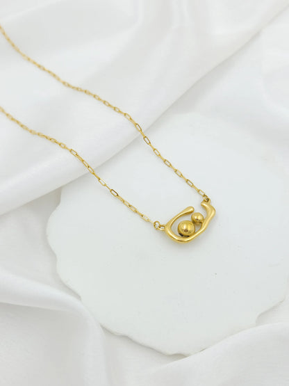 Women Stylish Anti Tarnish Necklace