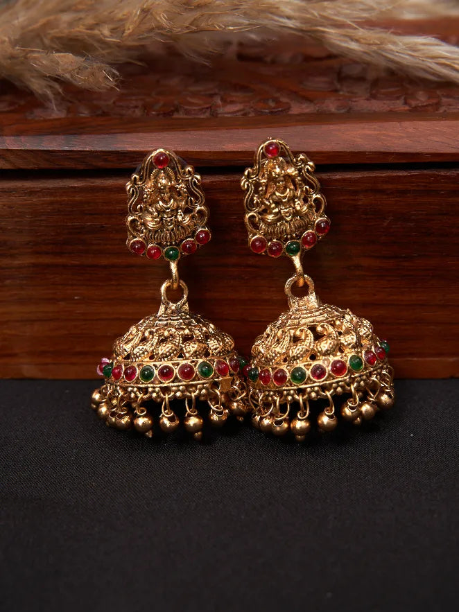Antique Lakshmi Goddess Kaasu Long Haram Set