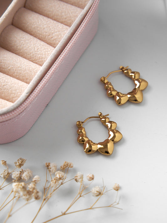 Oval floral