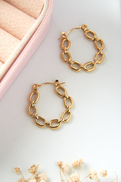Paper clip hoops