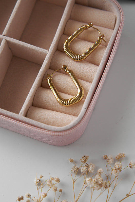 Square stripes hoops