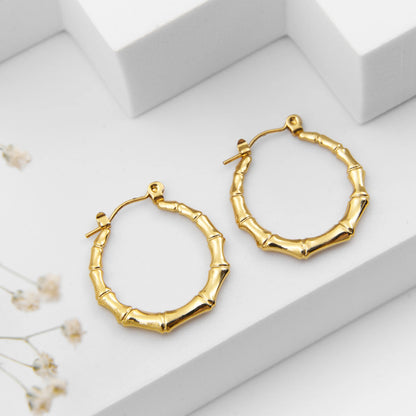 Circle Bamboo hoops