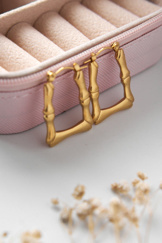 Square bamboo hoops
