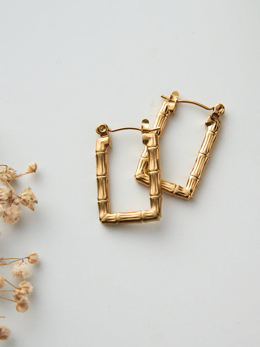 Box bamboo hoops